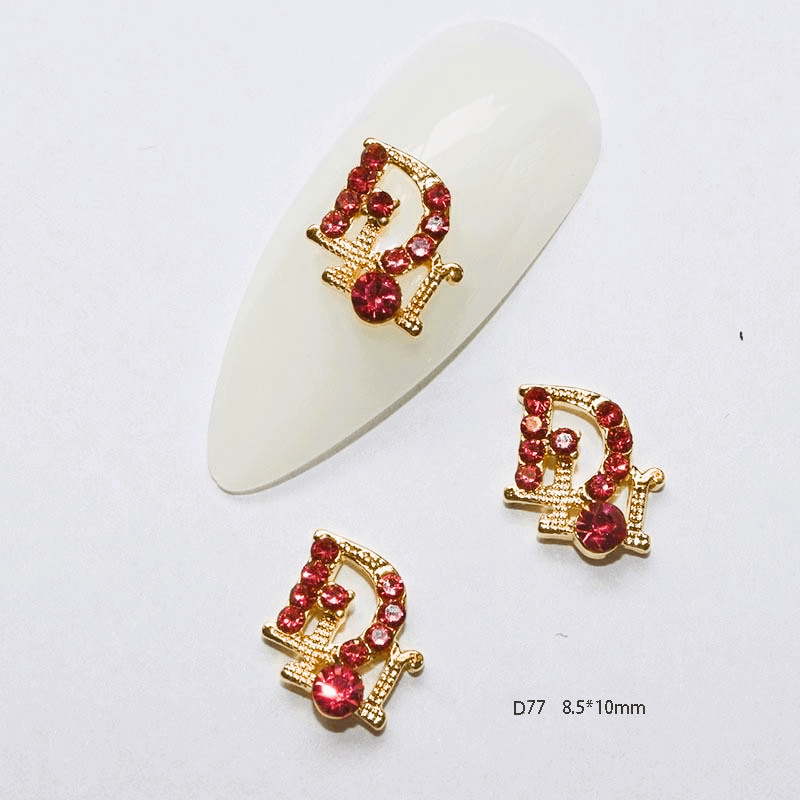 Nail Charm D77-2pcs/Bag Premier Nail Supply