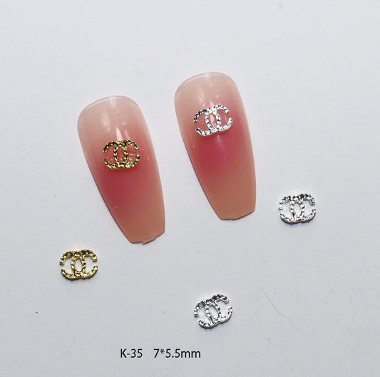 Nail Charm K35 - 2pcs/Bag