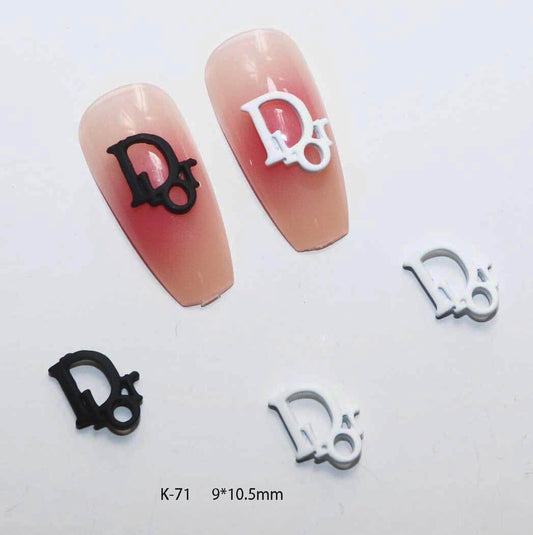 Nail Charm K71 - 2pcs/Bag