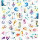 Nail Sticker Sea Animals F649 Premier Nail Supply