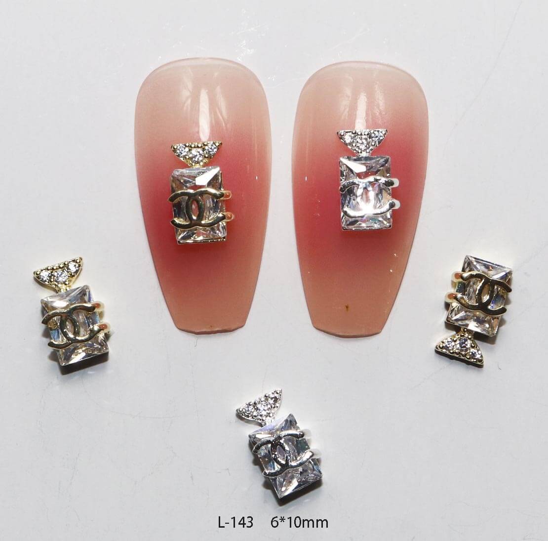 Nail Charm L143 - 2pcs/Bag Premier Nail Supply