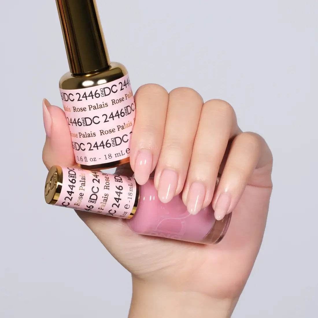 DND- DC Single Gel Polish Rose Palais #2446 DND