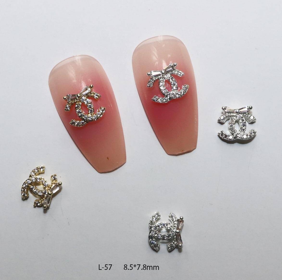 Nail Charm L57 - 2pcs/Bag Premier Nail Supply