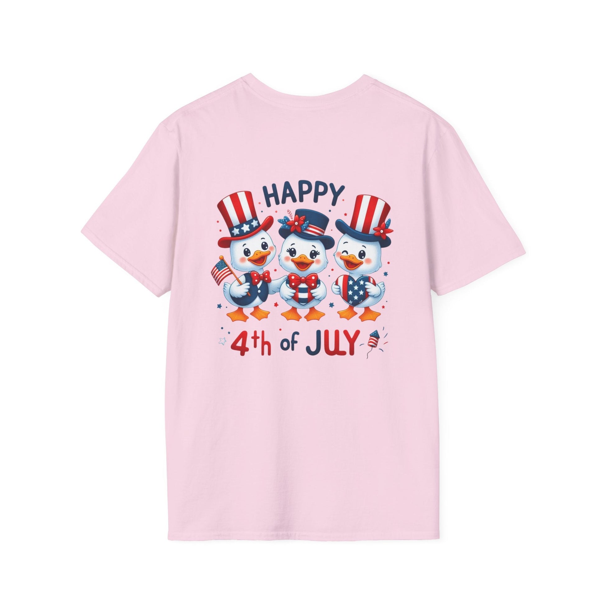 4th of July Duck Trio T-Shirt Printify