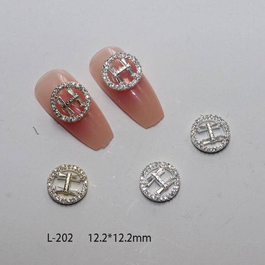 Nail Charm L202 - 2pcs/Bag Premier Nail Supply