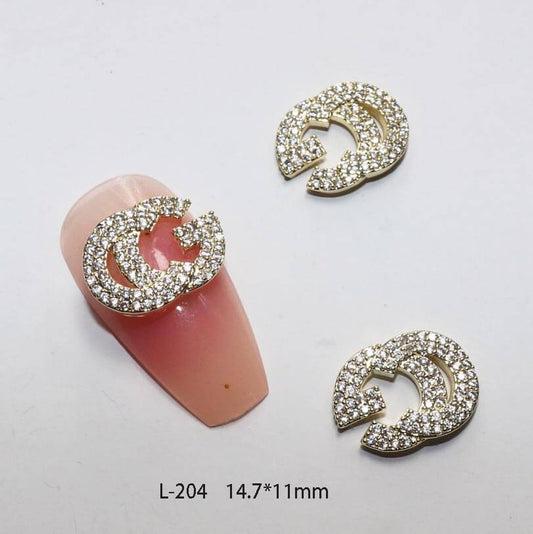 Nail Charm L204 - 2pcs/Bag Premier Nail Supply