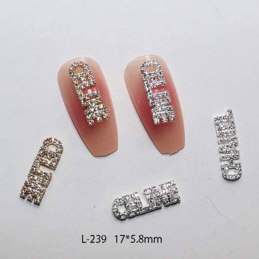 Nail Charm L239 - 2pcs/Bag Premier Nail Supply