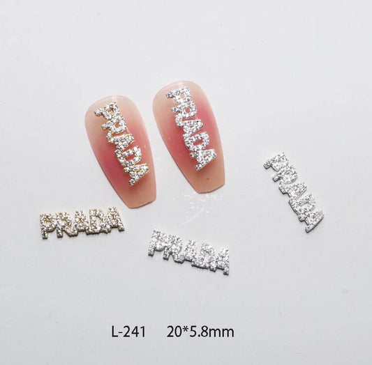 Nail Charm L241 - 2pcs/Bag Premier Nail Supply