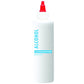 Empty Plastic Bottle With Cap No Label & label 8 oz China Glaze