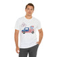 Truck July 4 shirt, America T-Shirt, 4th July T-Shirt, Freedom, Stars and Stripes, Flags, Gift shirt, Firework shirts Printify