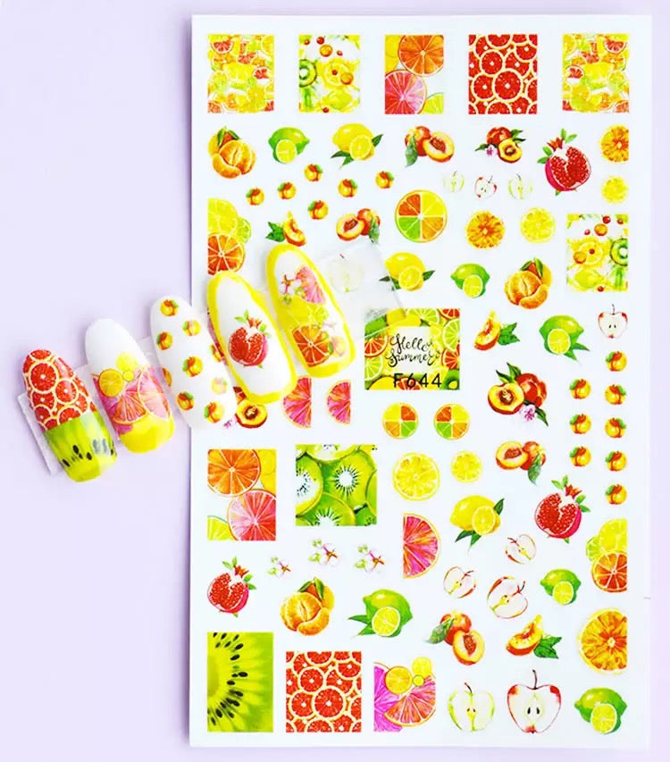 Nail Sticker Colorful Luxury 3D jewels Design -DP413 Premier Nail Supply