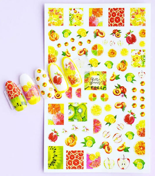 Nail Sticker Colorful Luxury 3D jewels Design -DP413 Premier Nail Supply