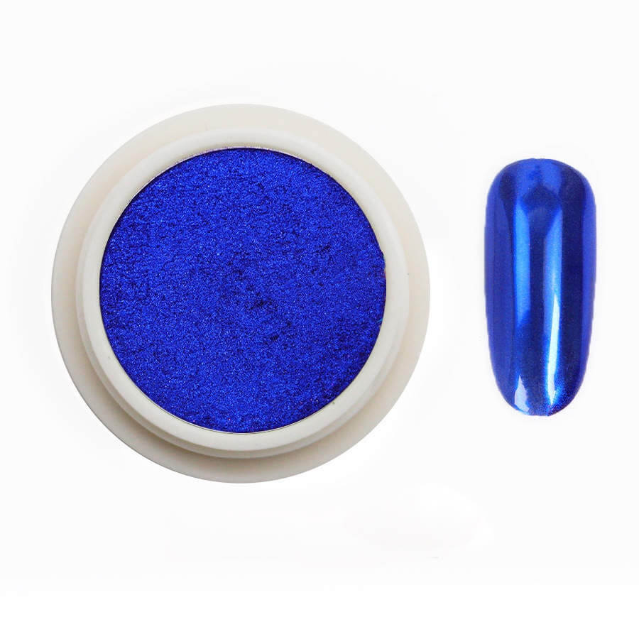 Medina Navy Blue Chrome Nail Powder #03