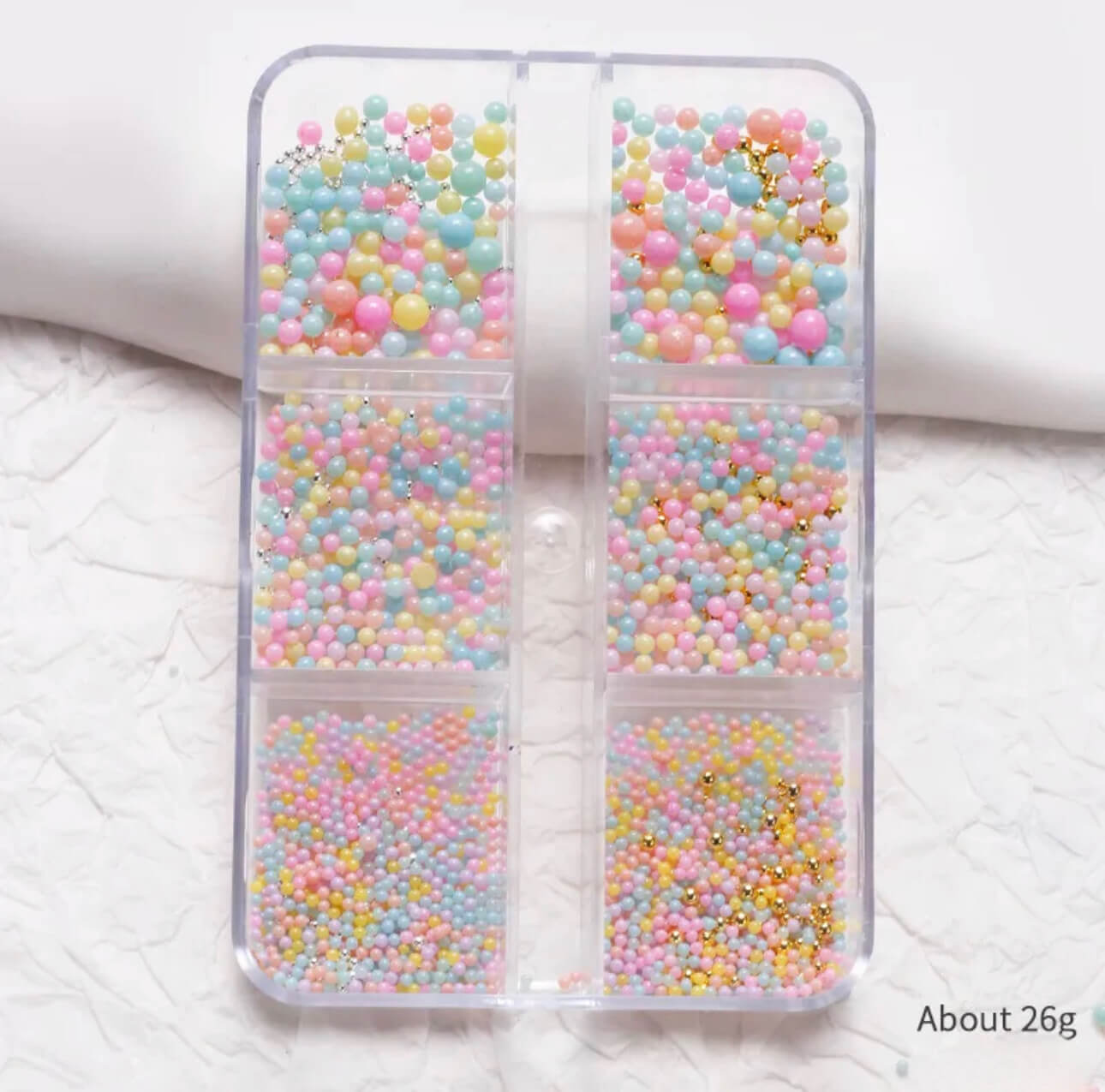 Nail Charm 3D Beads Mixed Color Premier Nail Supply