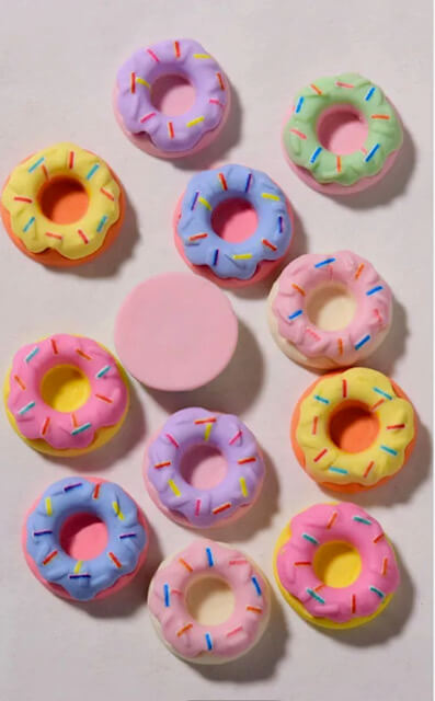 3D Resin Nail Charm Donut 12pcs/bag Premier Nail Supply