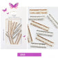 3D Rhinestone Nail Charm Row Design 8pcs/bag Premier Nail Supply