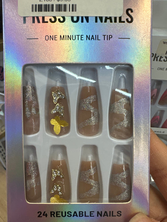 Press on Nail Design Z168 Beyond Beauty Page