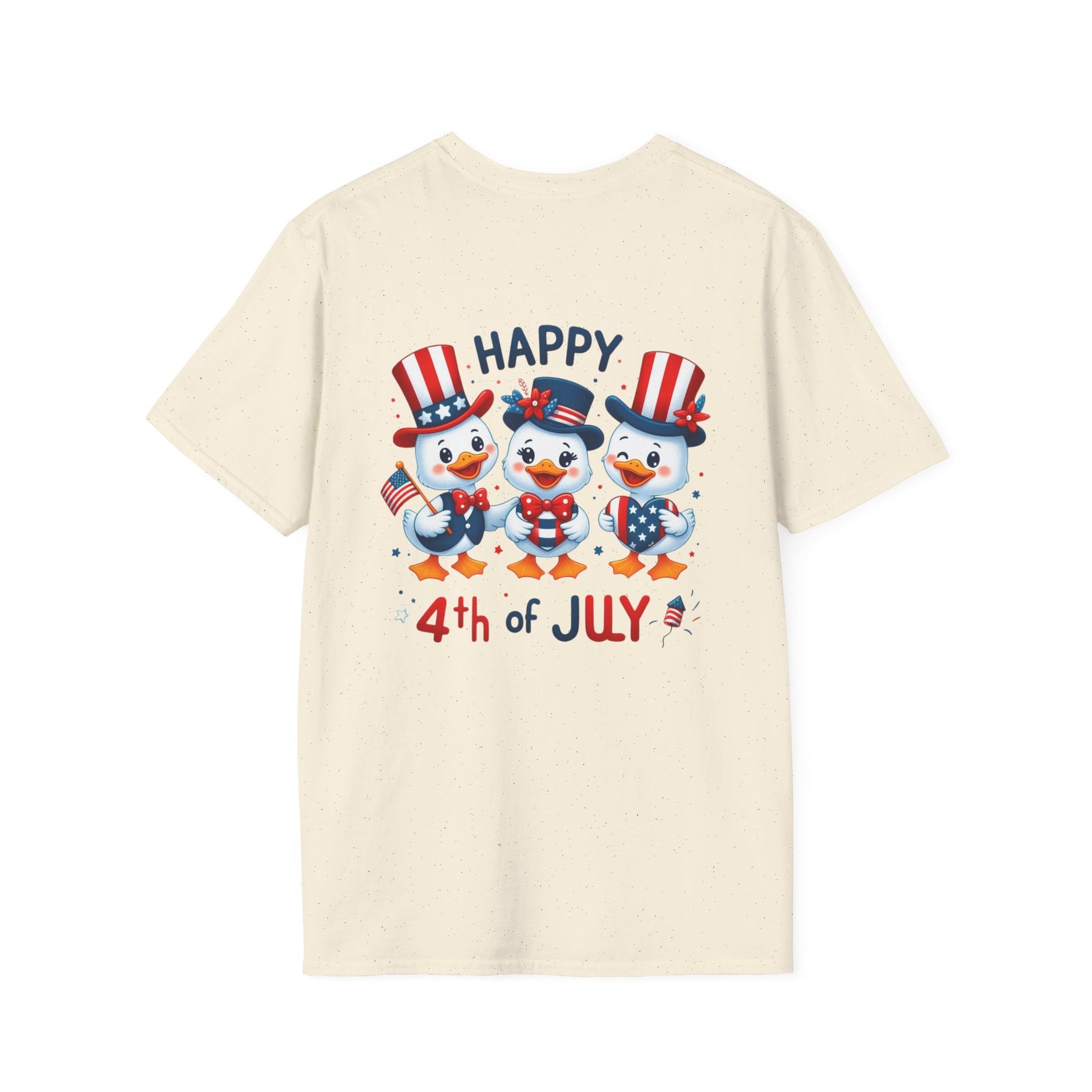 4th of July Duck Trio T-Shirt Printify