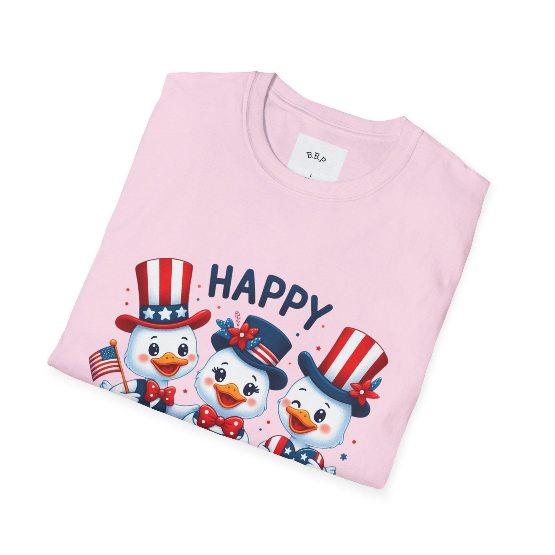 4th of July Duck Trio T-Shirt Printify