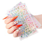 Nail Sticker Flowers Design ZO-05 Premier Nail Supply