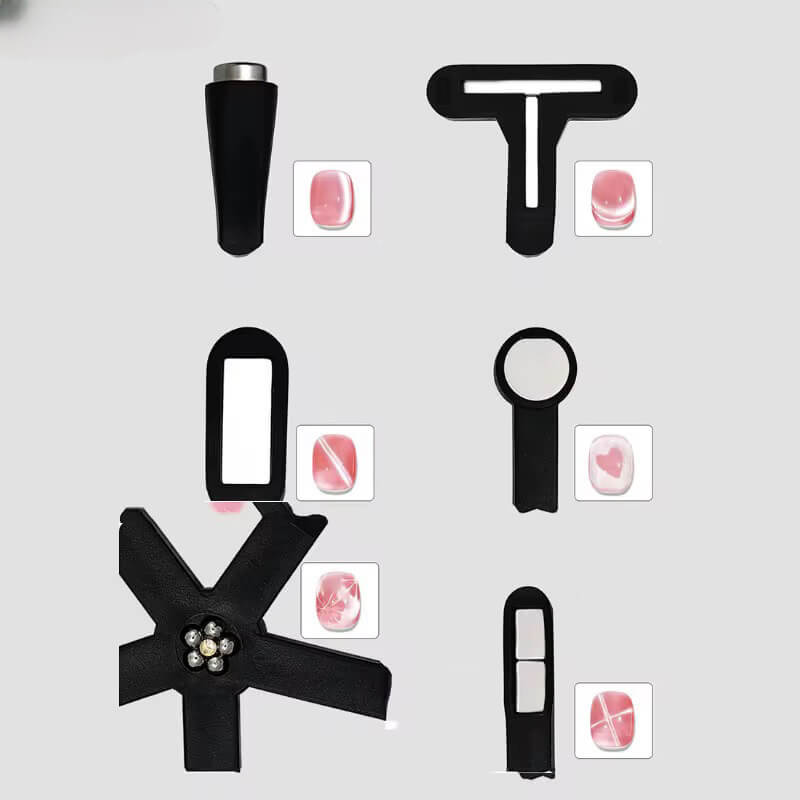 Nail Cat Eye Magnet Multifunctional Tool 6-in-1 Premier Nail Supply