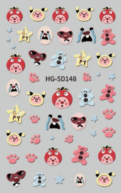 Nail Sticker Loopy #HG5D148 Premier Nail Supply