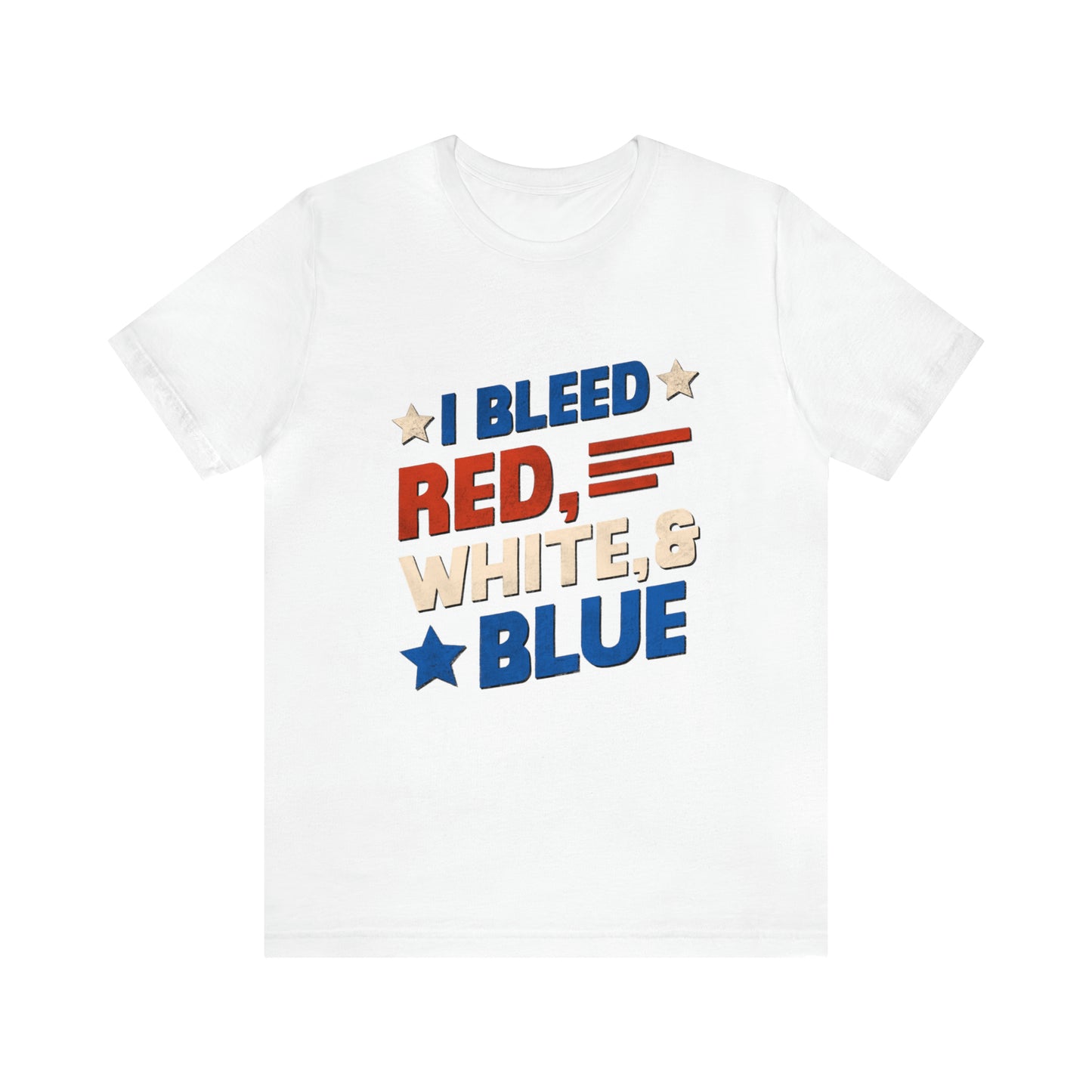 I blend red white blue shirt, 4th of July Gift, USA Shirt, 4th of July women's shirt, Fourth of July Tee, Unisex shirt Printify