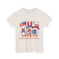 Patriotic Party Tee - Unisex Heavy Cotton Tee for 4th of July, BBQs, Family Gatherings, Unique Gift, Casual Summer Wear Printify