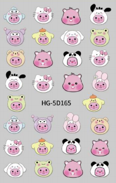 Nail Sticker Loopy #HG5D165 Premier Nail Supply