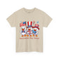 Patriotic Party Tee - Unisex Heavy Cotton Tee for 4th of July, BBQs, Family Gatherings, Unique Gift, Casual Summer Wear Printify