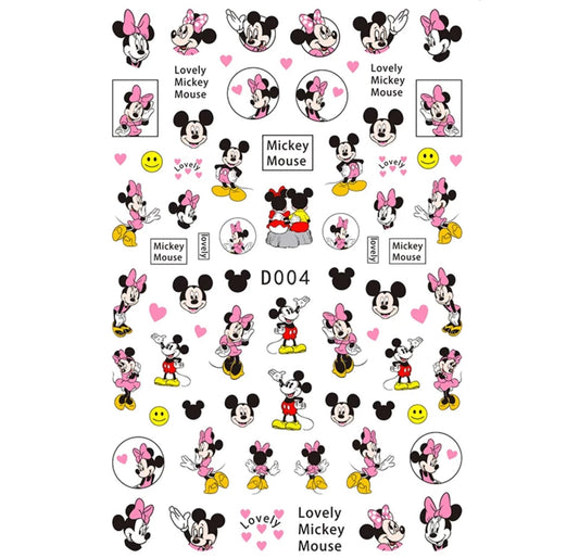 Nail Sticker Mickey Mouse D004 Premier Nail Supply