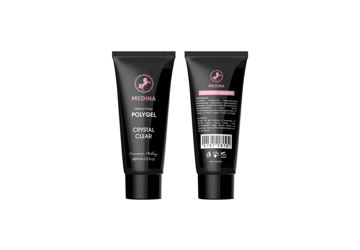 Medina Poly Gel Crystal Clear 60ml