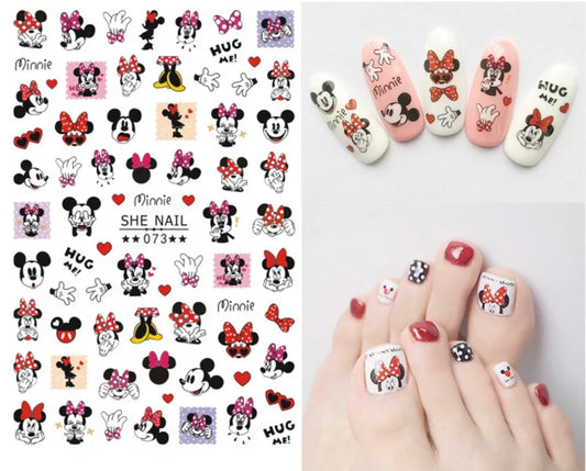 Nail Sticker Minnie Mouse 073 Premier Nail Supply