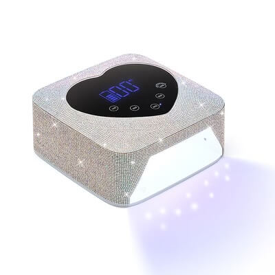 Nail UV.LED Professional Lamp Rechargeable Cordless Pearl White #X20 Premier Nail Supply
