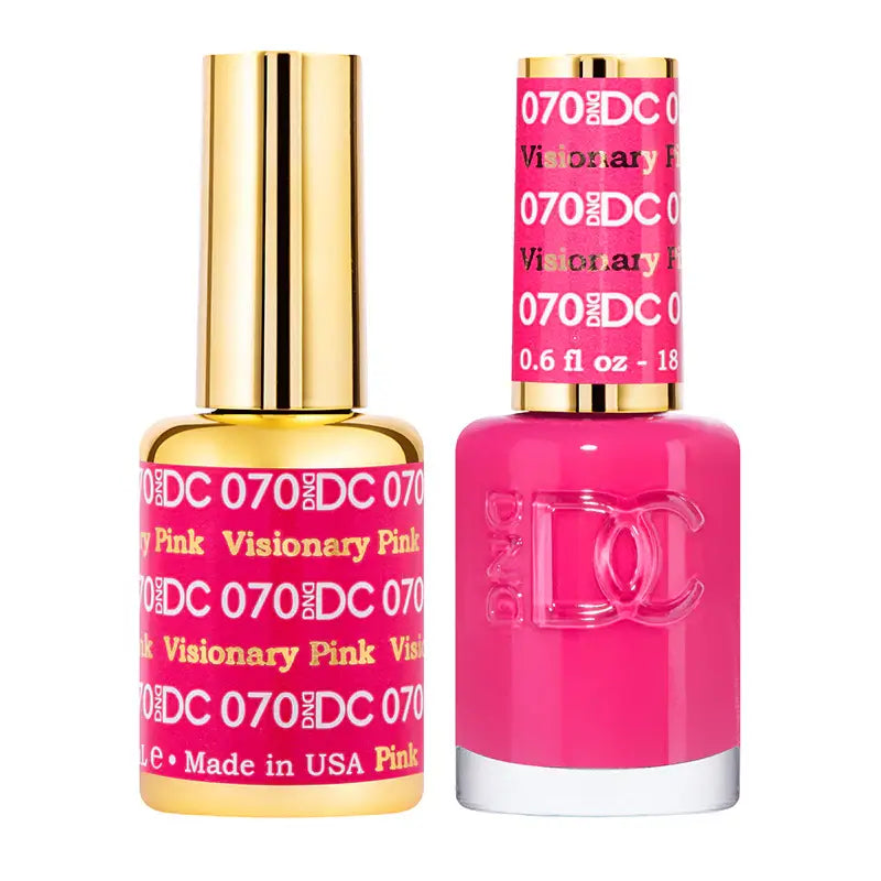 DND DC Gel Nail Polish -  Visionary Pink #070 DND