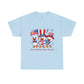 Patriotic Party Tee - Unisex Heavy Cotton Tee for 4th of July, BBQs, Family Gatherings, Unique Gift, Casual Summer Wear Printify
