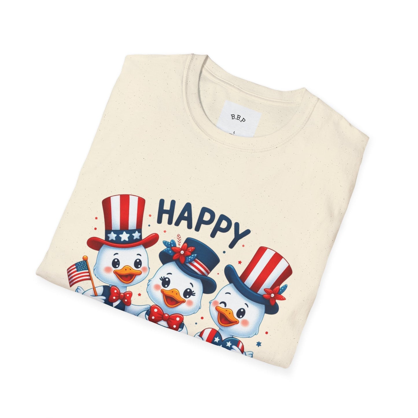 4th of July Duck Trio T-Shirt Printify