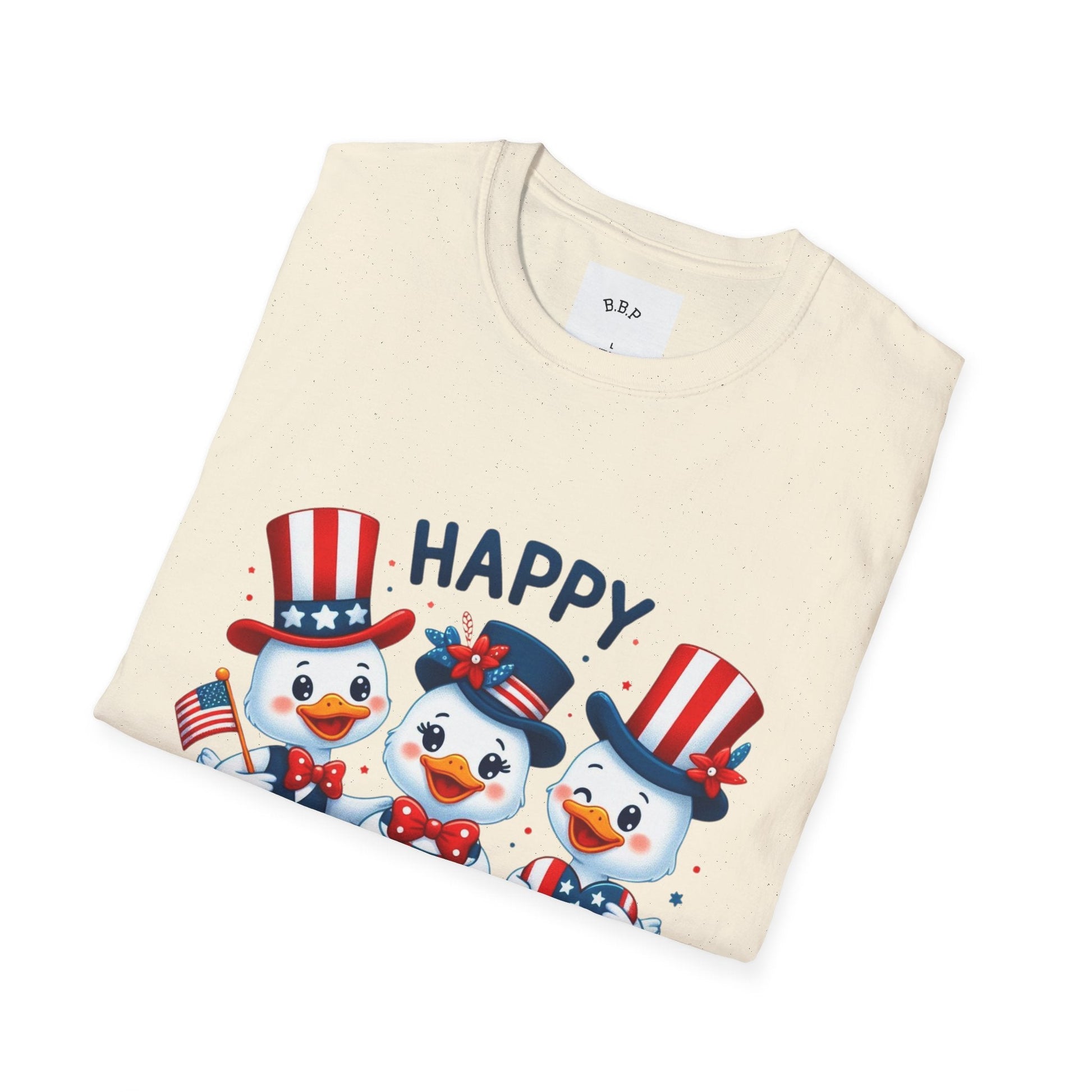 4th of July Duck Trio T-Shirt Printify