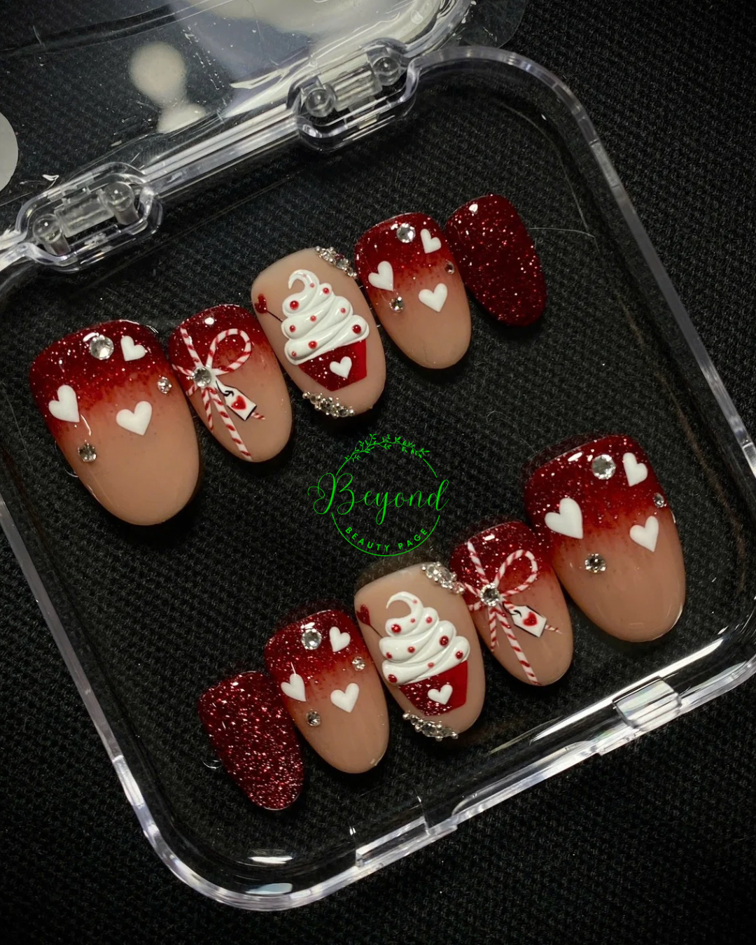 Handmade Luxury Press on Nail Beyond Beauty Page