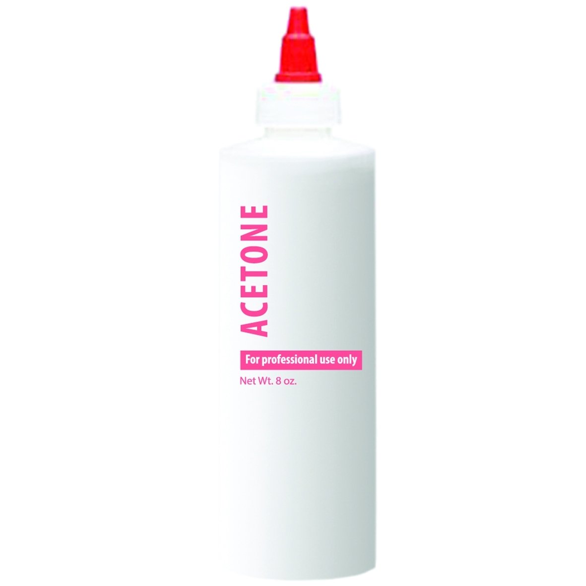 Empty Plastic Bottle With Cap No Label & label 8 oz China Glaze