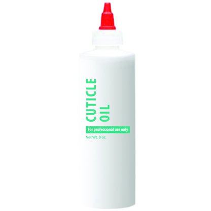 Empty Plastic Bottle With Cap No Label & label 8 oz China Glaze