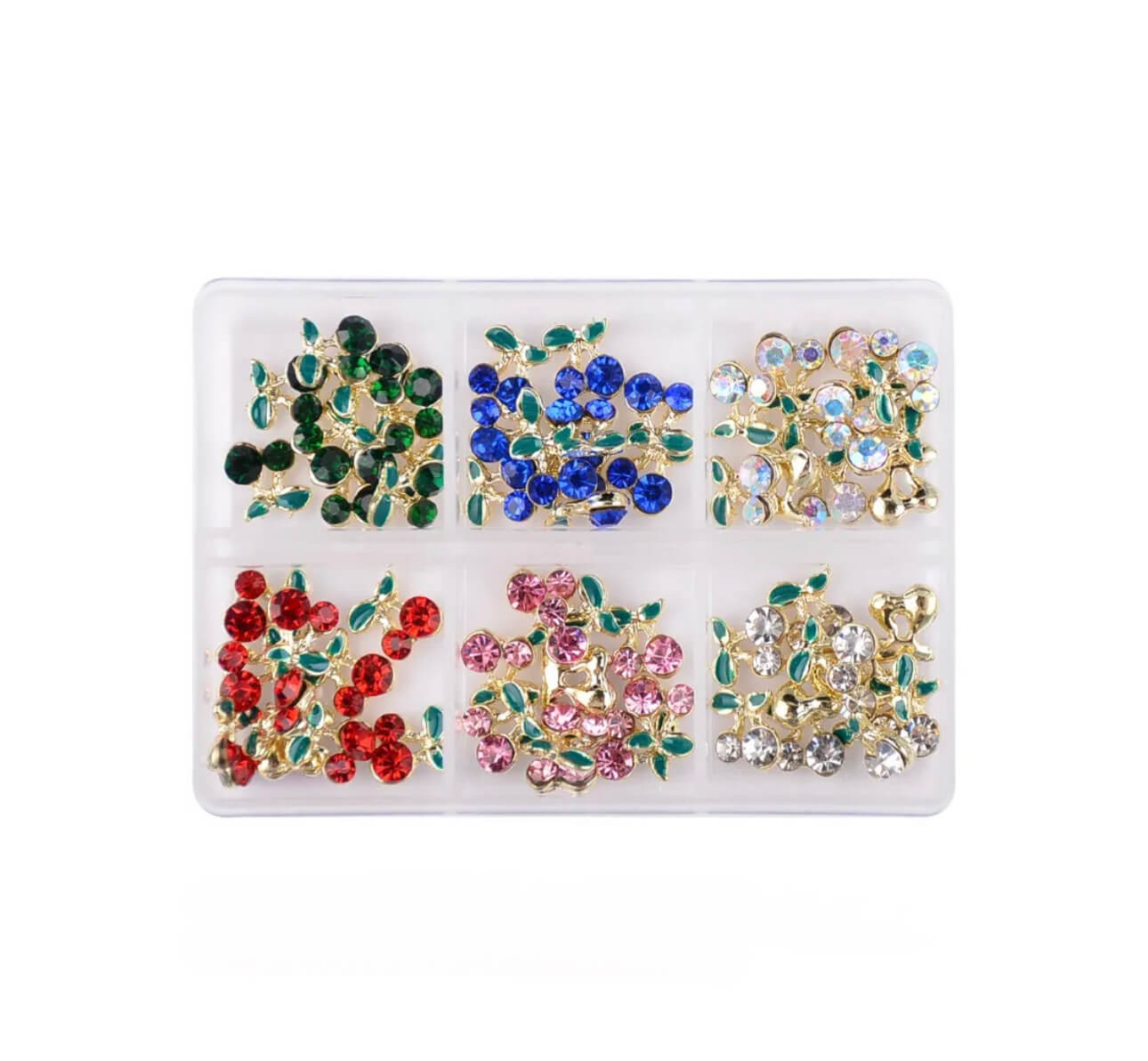 Cherry Nail Charm 60pcs Mix Color Premier Nail Supply