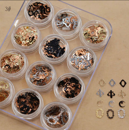 Charm Metal Nail Decoration Set Premier Nail Supply