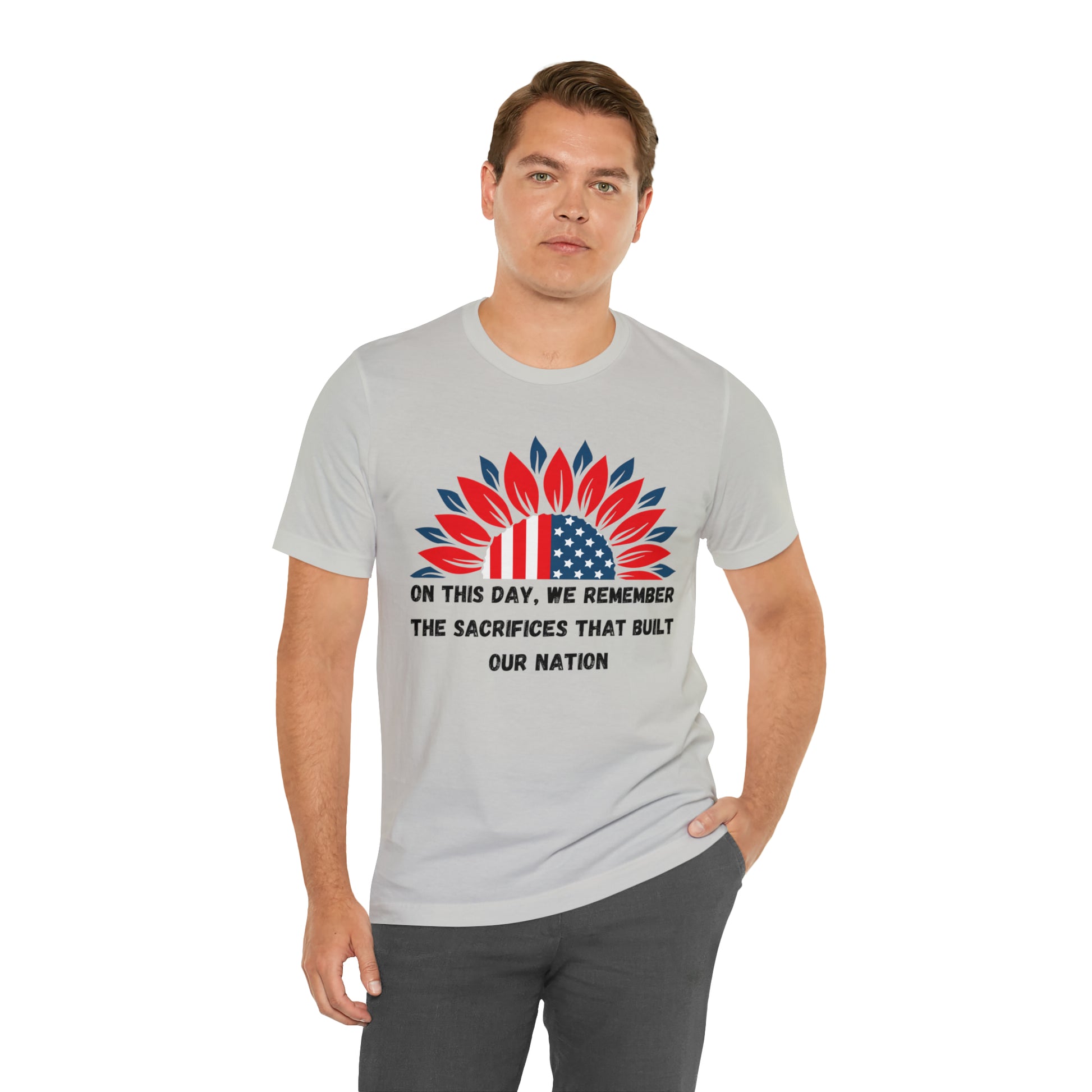 4th of July Sunflower Shirt, Fourth Of July Shirt, Independence Day Shirts, Freedom shirt, Printify