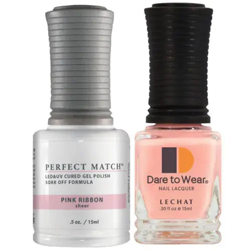 Lechat Perfect Match Gel Nail Polish - Pink Ribbon 0.5 oz - #PMS008 LeChat