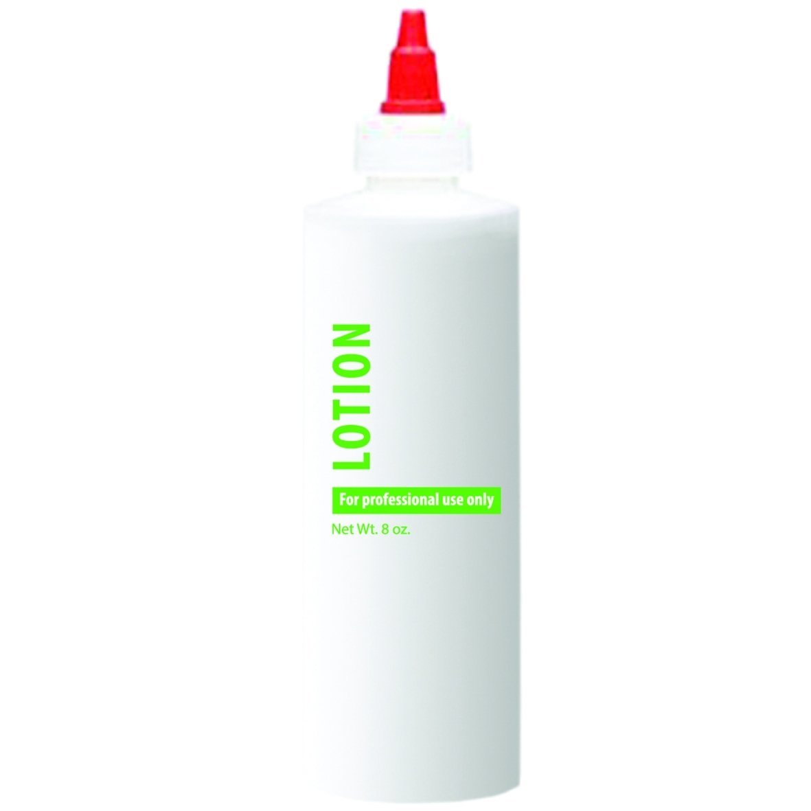 Empty Plastic Bottle With Cap No Label & label 8 oz China Glaze
