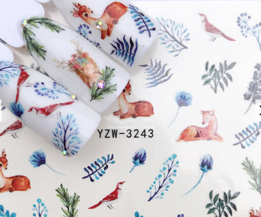 Nail Sticker Colorful Luxury 3D jewels Design -DP413 Premier Nail Supply