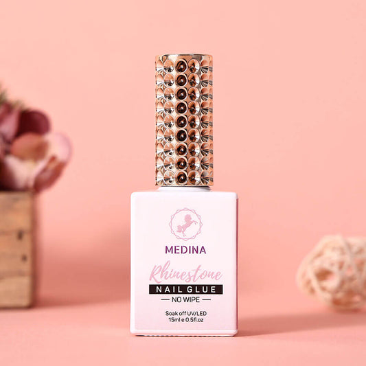 Medina - Rhinestone Nail Glue No Wipe 15ml Medina