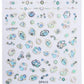 Nail Sticker Colorful Luxury 3D jewels Design -DP413 Premier Nail Supply