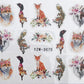 Nail Sticker Wolf Animal YZW - 3075 Premier Nail Supply